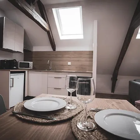 Le D Alexis - Centre Eu - Parking Gratuit- Wifi - A 10 Min Daire *
